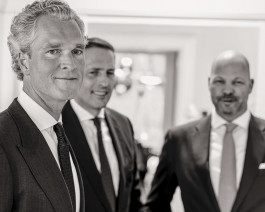business-foto einer gruppe dreier partner einer anwaltskanzlei, fotografie, frankfurt am Main 